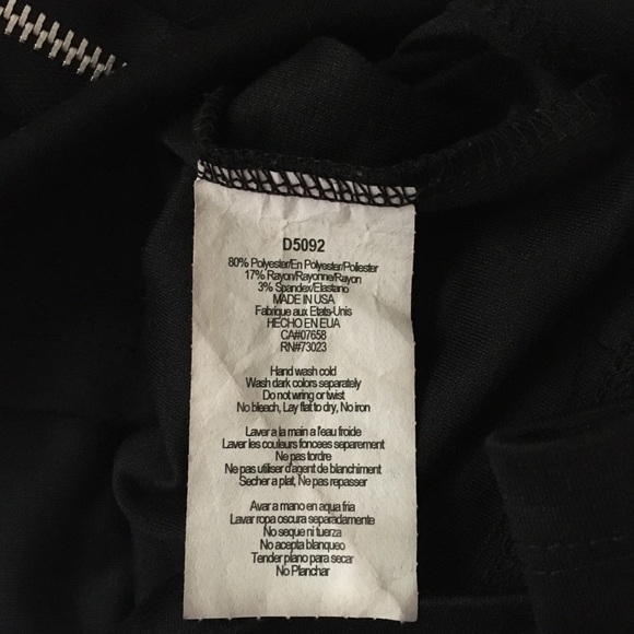 Pink and black dress with cut out details - small - Picture 8 of 10